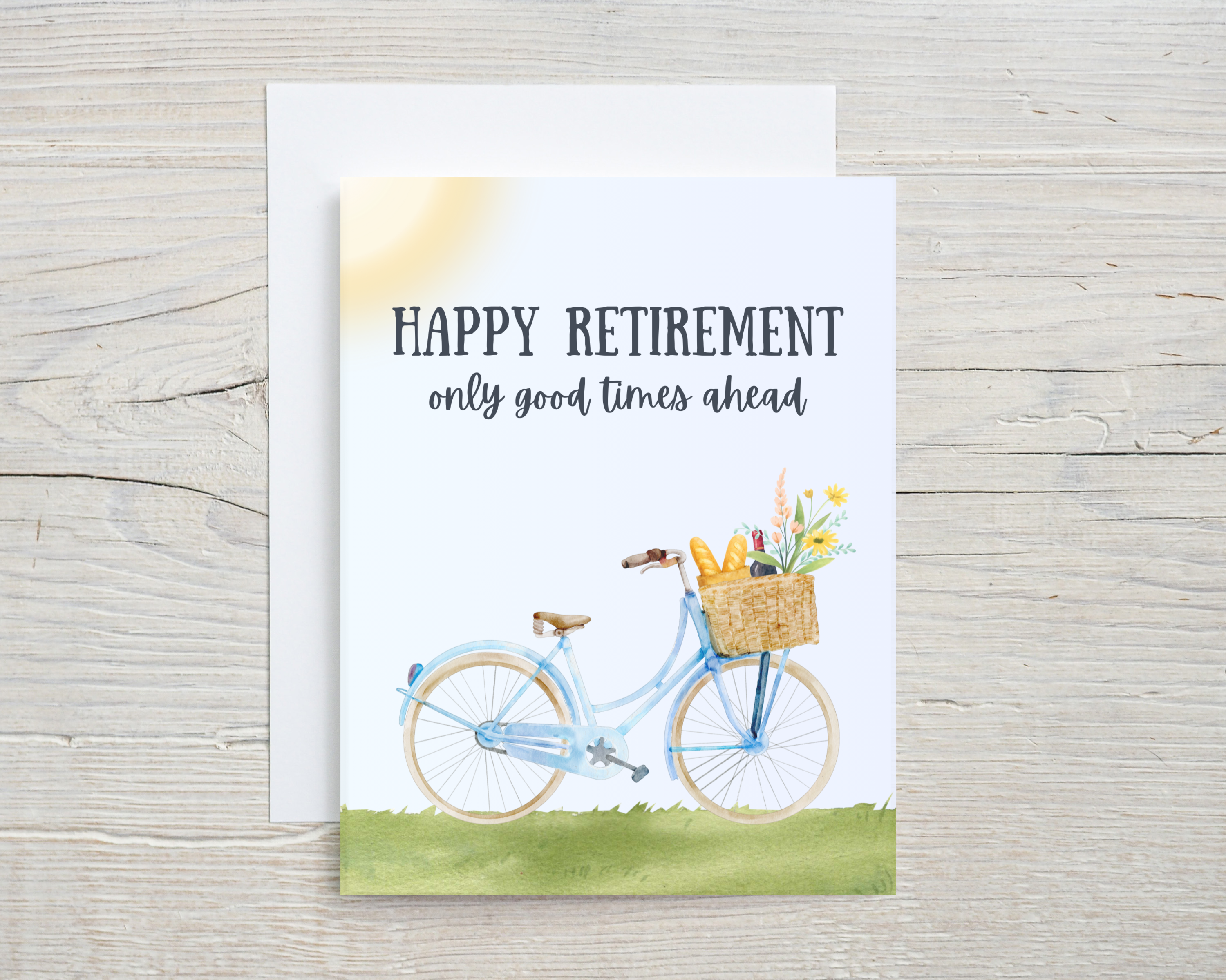 Retirement Card - Only Good Times Ahead