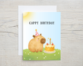 Birthday Card - Cappy Birthday