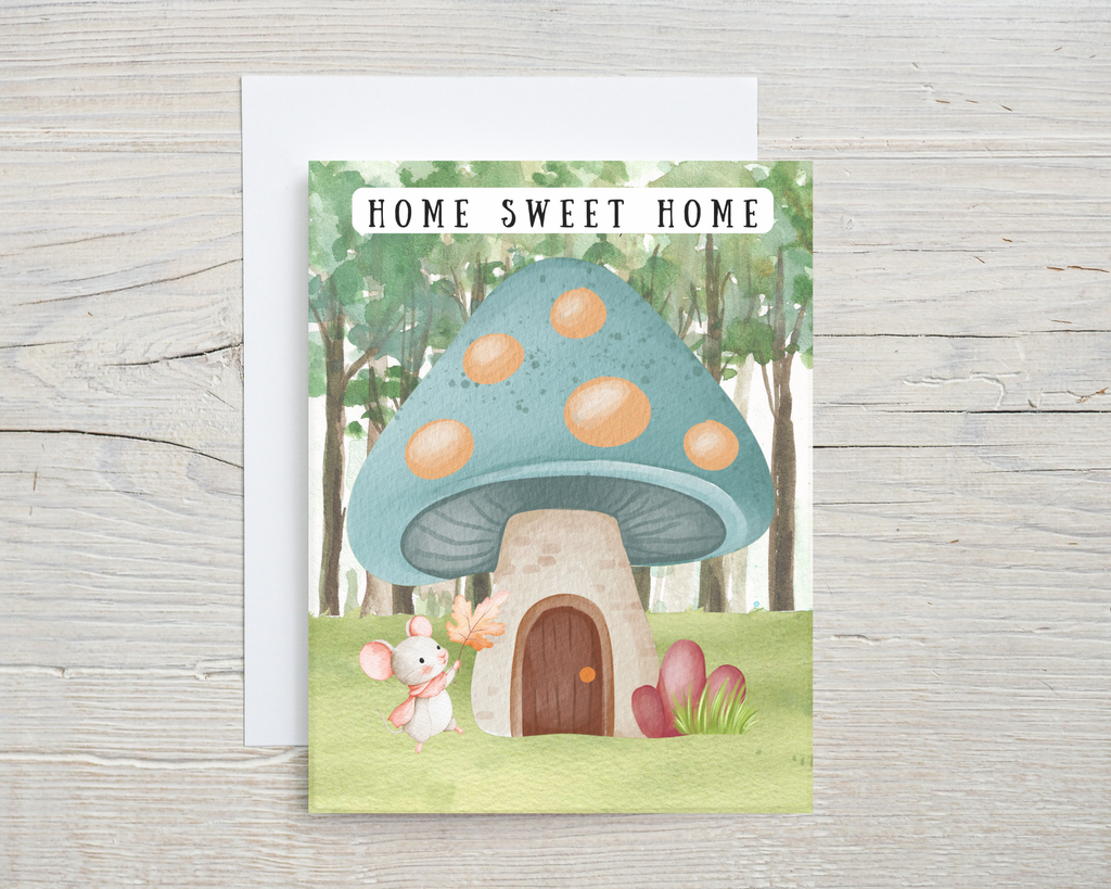 Housewarming Card - Home Sweet Home