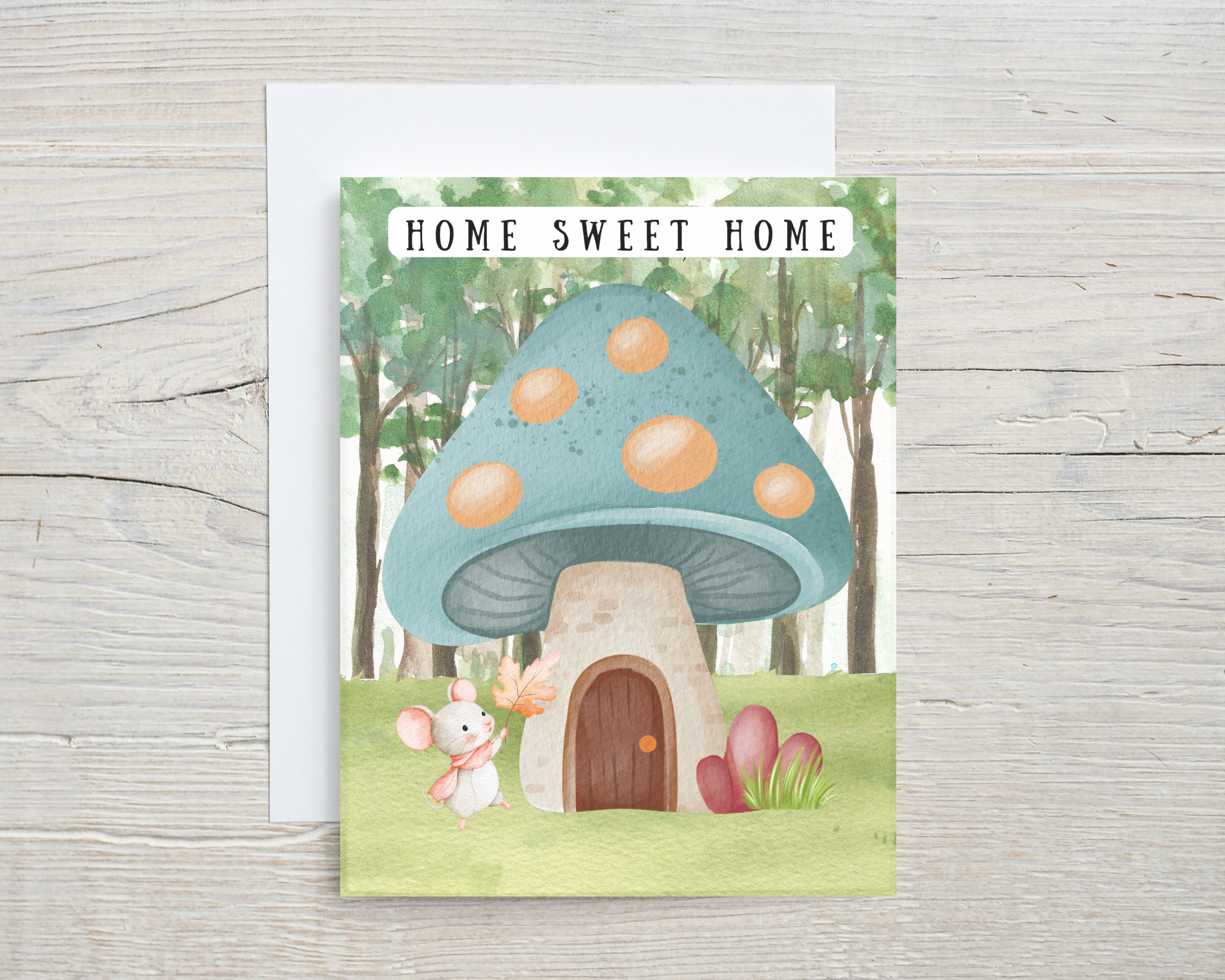 Housewarming Card - Home Sweet Home