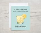 Birthday Card - Mind Your Business
