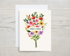 Thank You Card - Thanks A Bunch