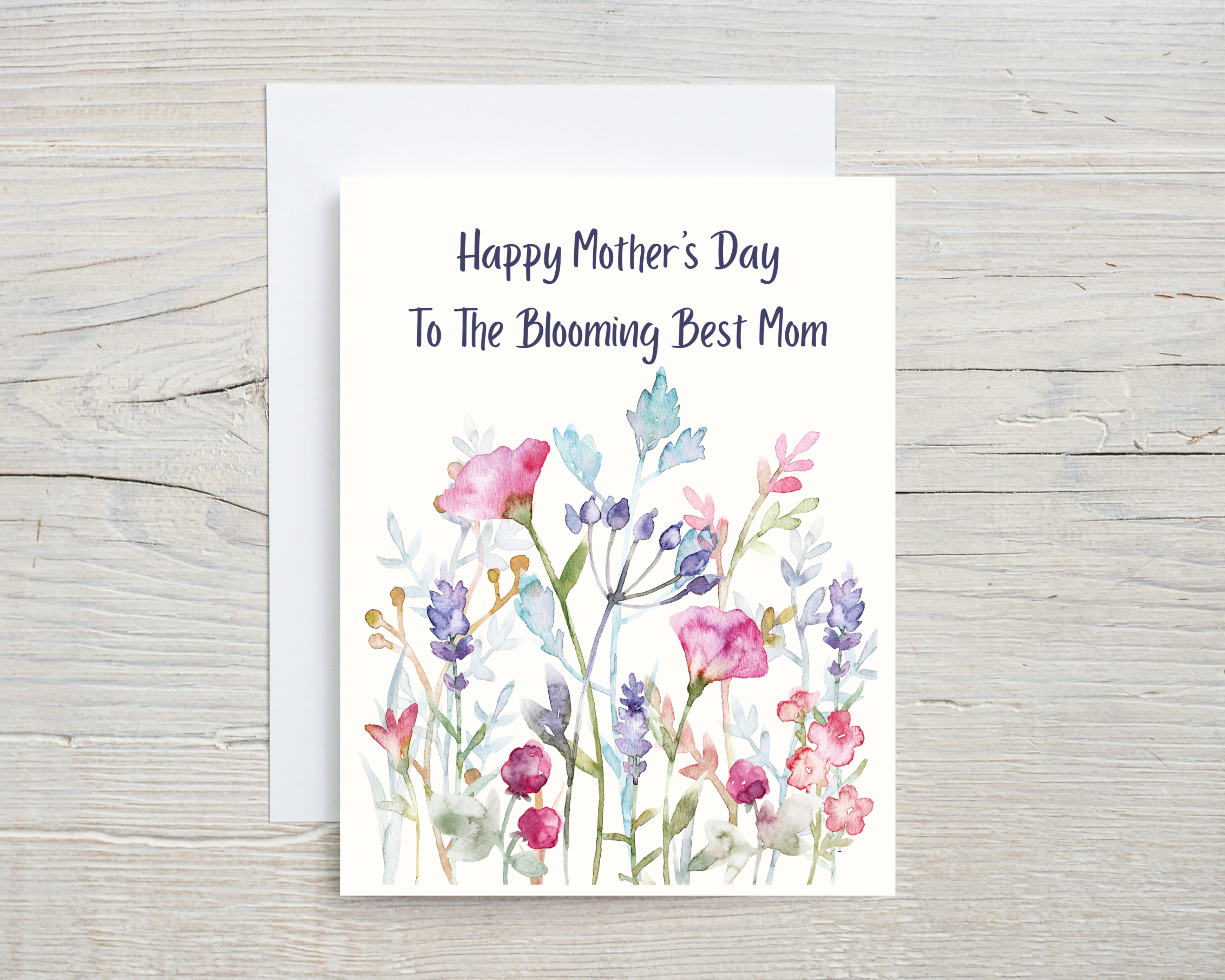 Mother's Day Card - To The Blooming Best Mom