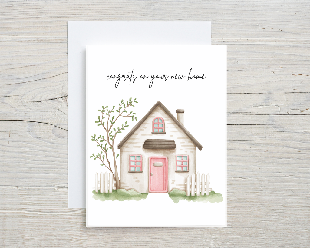 Housewarming Card - Congrats On Your New Home