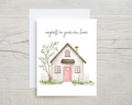 Housewarming Card - Congrats On Your New Home