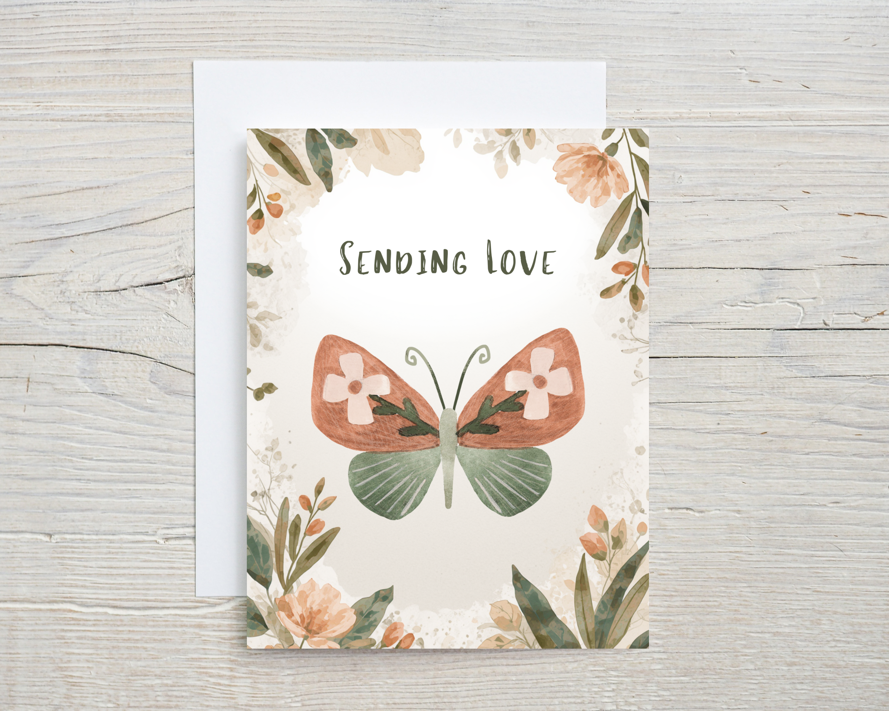 Sympathy Card - Sending Love