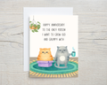 Anniversary Card - "Old And Grumpy"