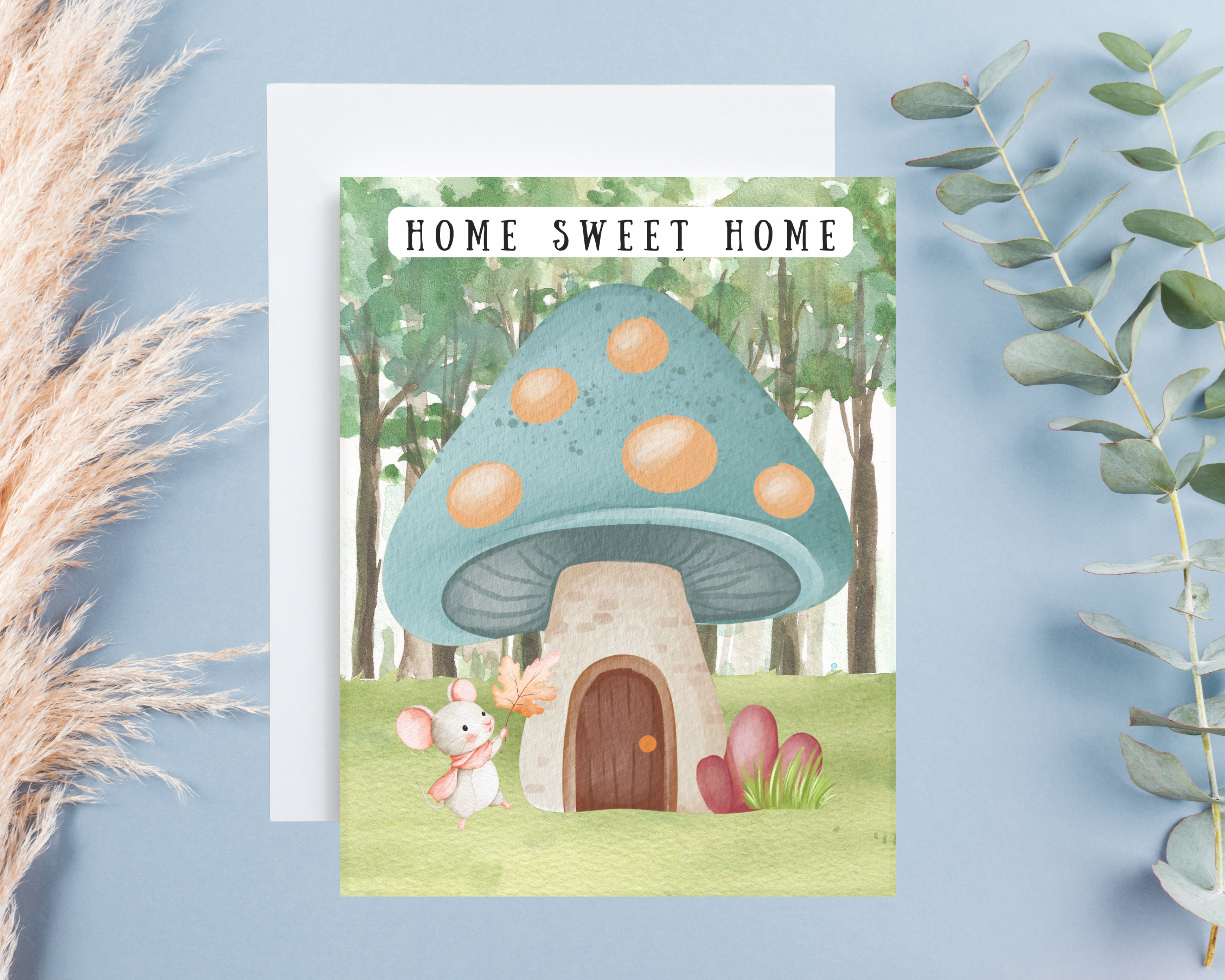Housewarming Card - Home Sweet Home