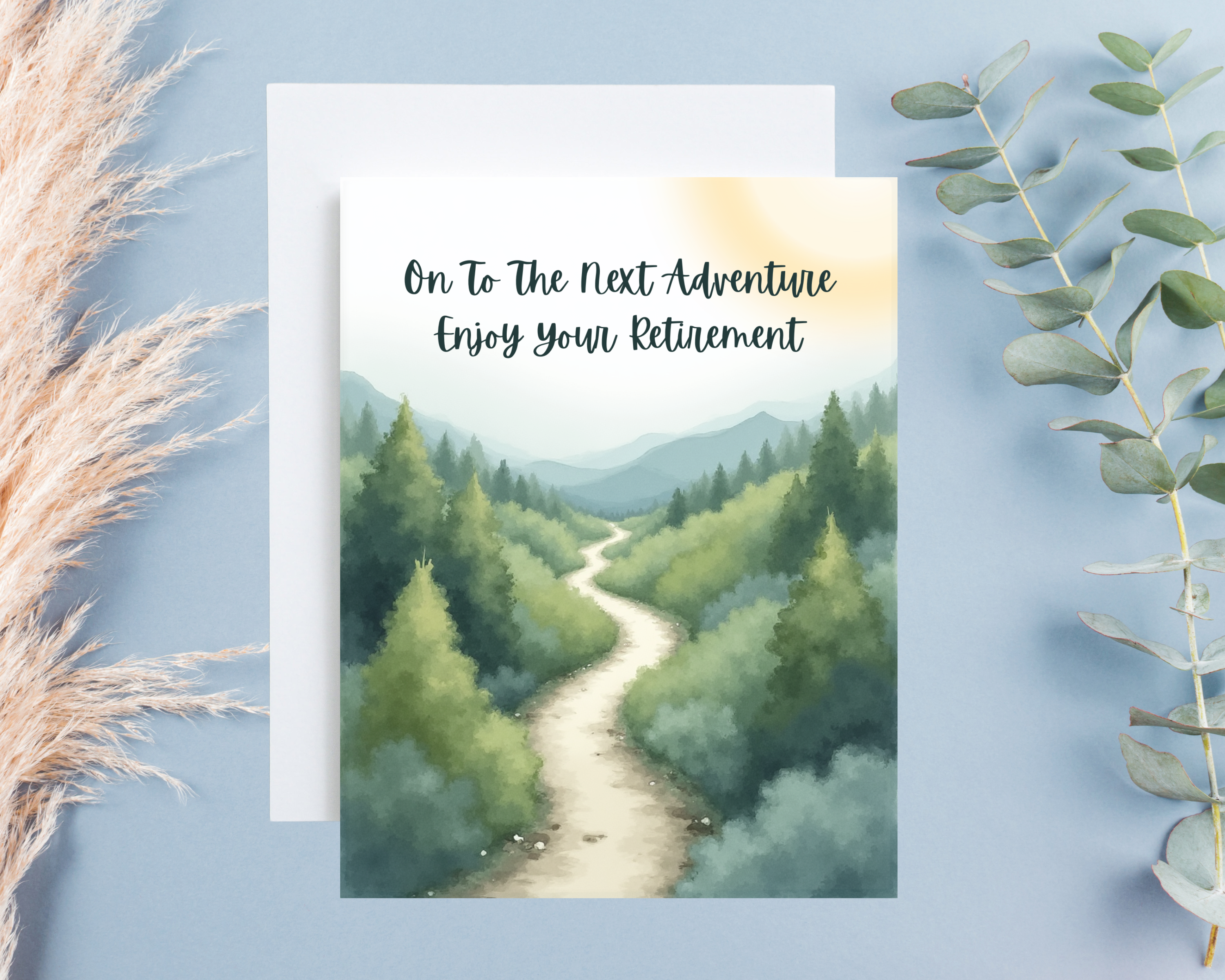 Retirement Card - On To The Next Adventure