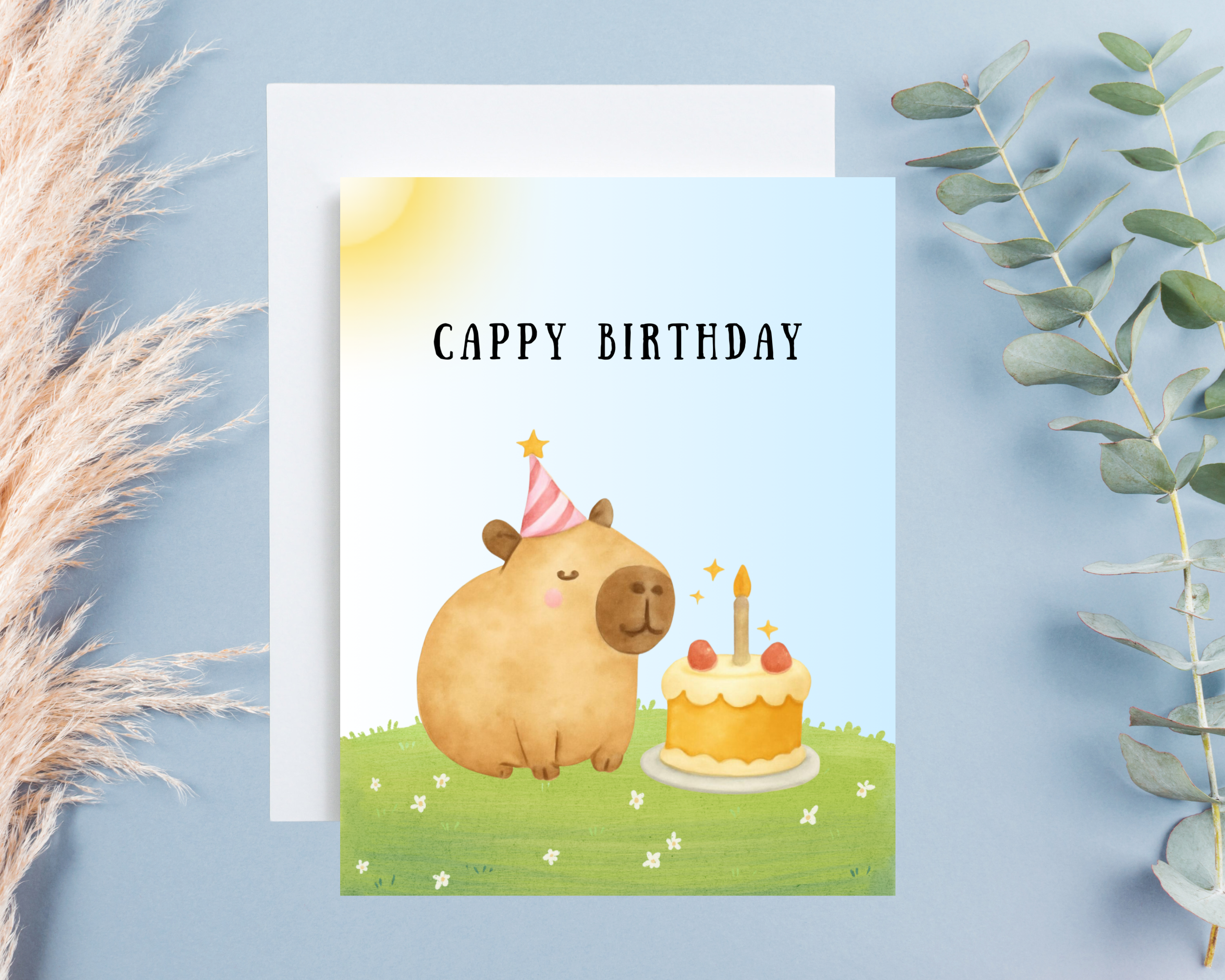 Birthday Card - Cappy Birthday