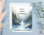 Wedding Card - Here's To A Lifetime Of Adventures