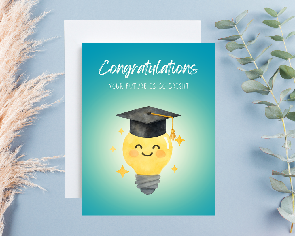 Graduation Card - Your Future Is So Bright