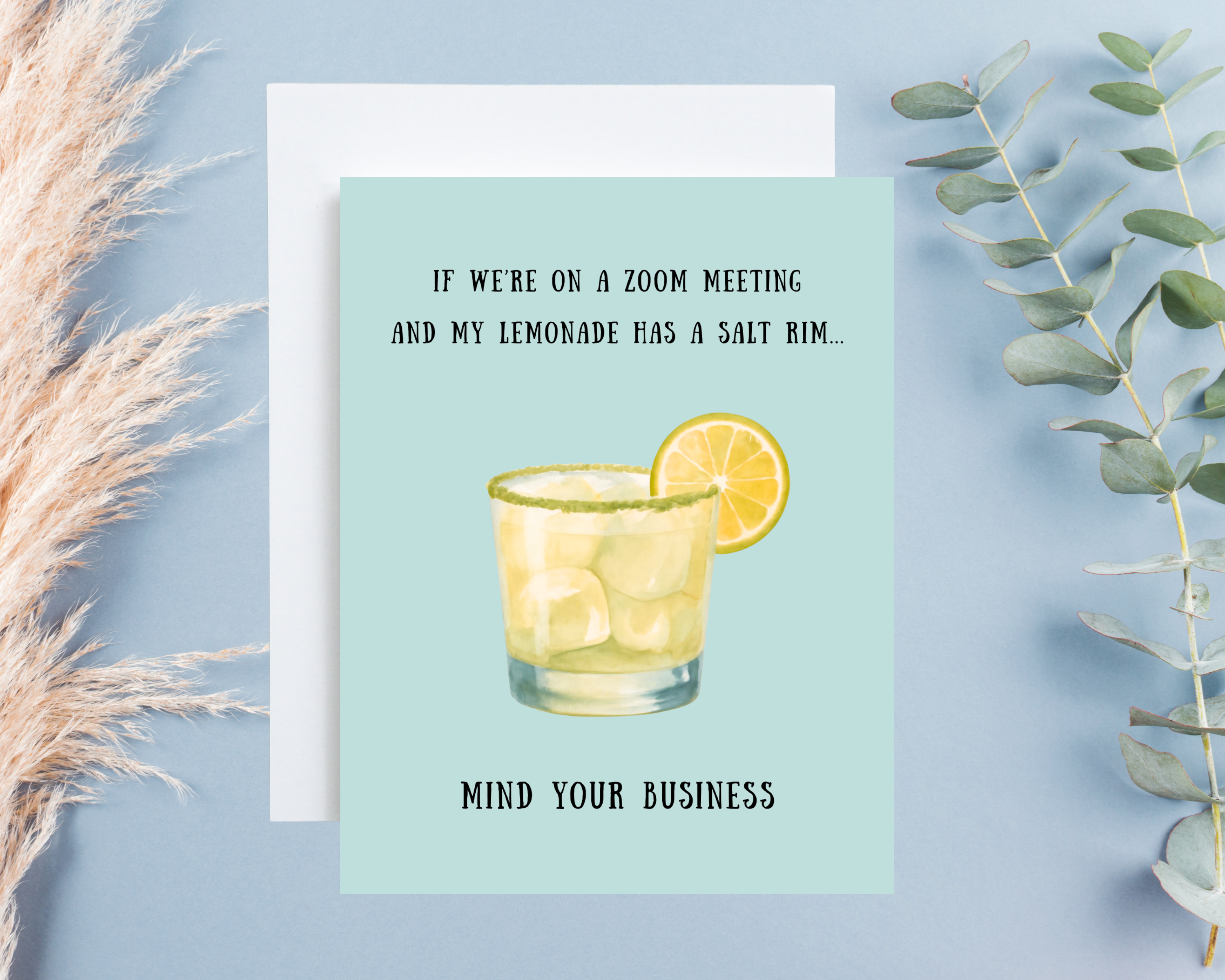 Birthday Card - Mind Your Business