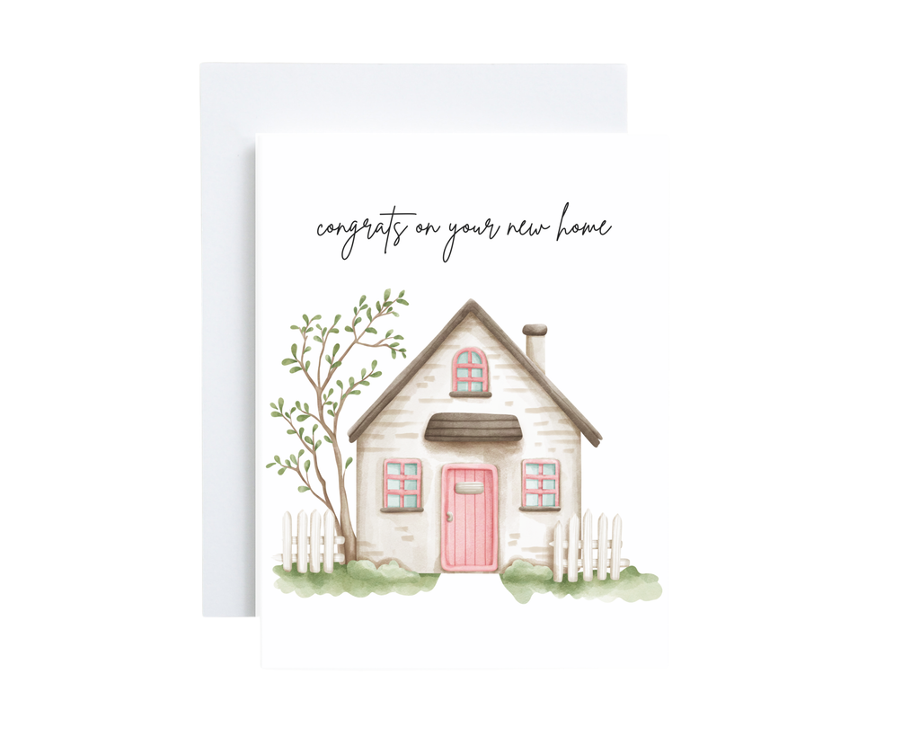 Housewarming Card - Congrats On Your New Home