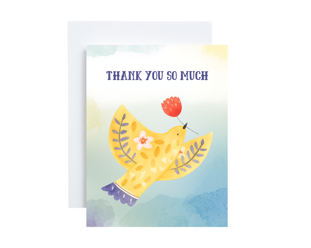 Thank You Card - Thank You So Much