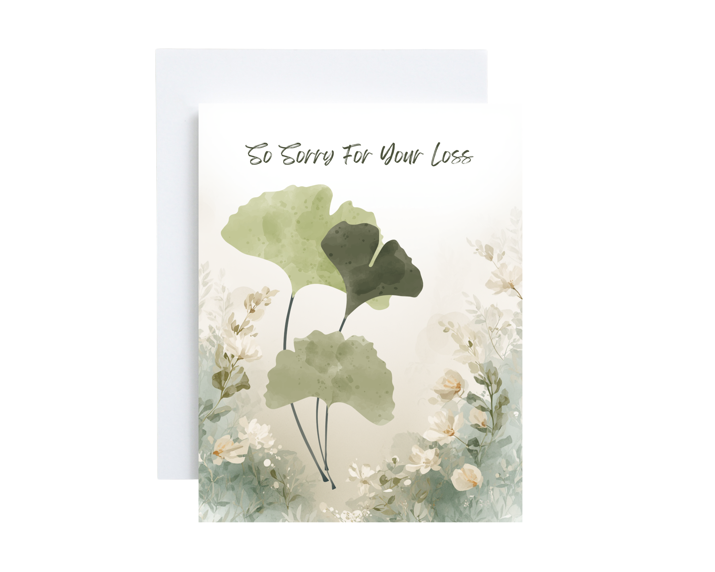 Sympathy Card - So Sorry For Your Loss