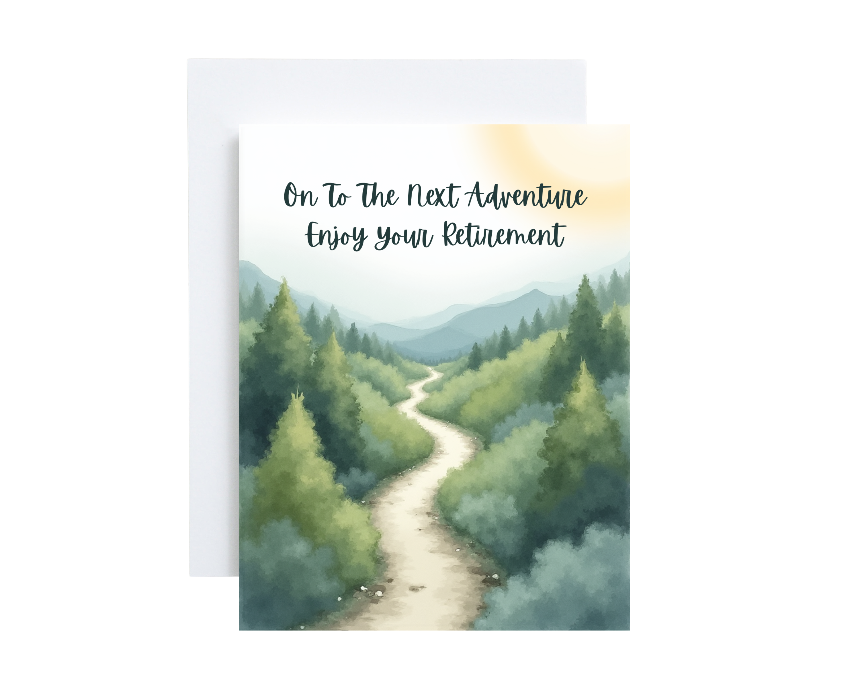 Retirement Card - On To The Next Adventure