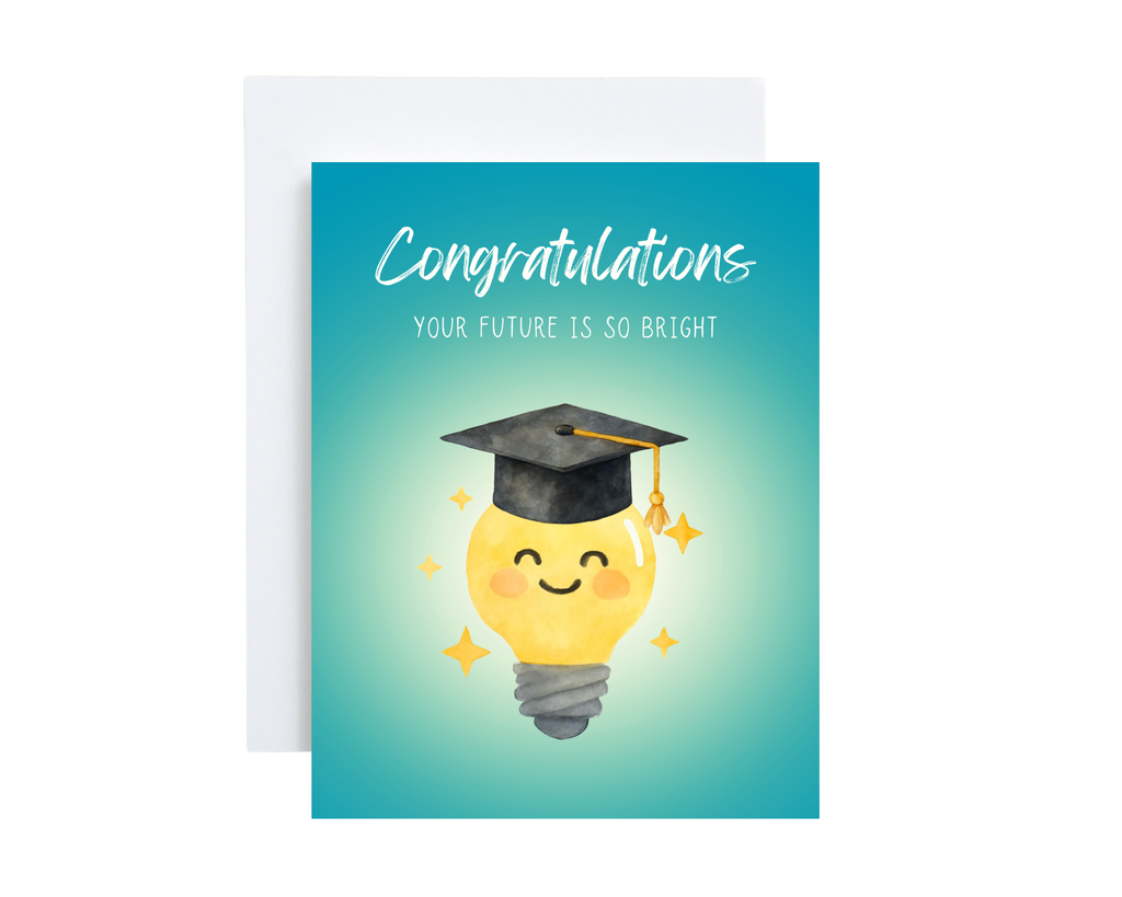 Graduation Card - Your Future Is So Bright