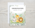 Baby Card - Welcome To The World Jungle